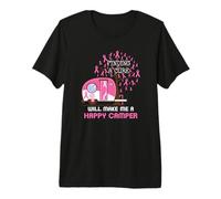 Finding A Cure Will Make Me A Happy Camper Premium T-Shirt