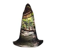 Finding a place of purity L Printed Halloween Wizard Cape | Themed Party Costume | Adult/Youth Cosplay Cape | Sizes S M L