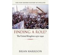 Finding a Role? by Brian Harrison - 9780199606122