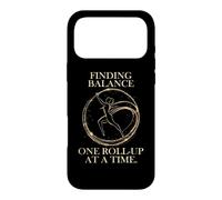 FINDING BALANCE ONE ROLL UP AT A TIME. Case for iPhone 17 Pro Max