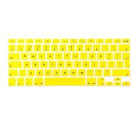 FINDING CASE EU/UK keyboard Cover for MacBook Pro 13/15 Inch with/without Retina Display& Macbook Pro 13/15 Inch with CD-Rom &Older MacBook Air 13 Inch A1466/A1369-Adhesive Keyboard Skin (Yellow)