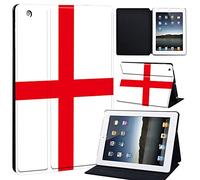 FINDING CASE Fit Apple iPad 2/3/4 Tablet - Printed PU Flip Leather Smart Lightweight Shell Stand Cover Case for iPad 2 iPad 3 iPad 4 (England flag)