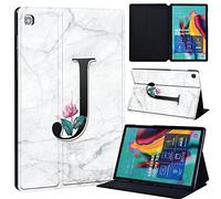 FINDING CASE Fit Samsung Galaxy Tab S5e 10.5 Leather Cover 2019 SM-T720 / T725, PU Flip Leather Smart Lightweight Shell Stand Cover Case for Samsung Galaxy Tab S5e 10.5 2019 (whitemarbleJ)