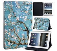 FINDING CASE For Apple iPad 2 iPad 3 iPad 4 Tablet - Printed PU Flip Leather Smart Lightweight Shell Stand Cover Case for iPad2 iPad3 iPad4 (iPad 2/3/4, tree)