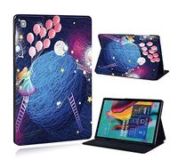 FINDING CASE For Samsung Galaxy Tab S5e T720 T725 10.5 Inch Tablet - Printed PU Flip Leather Smart Lightweight Shell Stand Cover Case for Galaxy Tab S5e T720 T725 10.5 Inch (fantasy planet)
