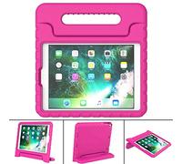 FINDING Case Kids Case for iPad Air 1,iPad Air 2,iPad Pro 9.7-Inch,(9.7-Inch, 2018/2017 Model, 6th/5th Generation) - Light Weight Foam Shock Proof Handle Case pink