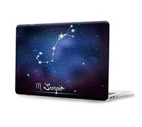 FINDING CASE MacBook Air 11 Inch Model: Air 11" A1370 / A1465, Rubberized Printed Frosted Matte Soft Touch Plastic Hard Shell Cover Case (Air 11" A1370 A1465, star sign - Scorpio)