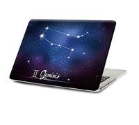 FINDING CASE MacBook Pro 13 Inch Model: A1425 A1502 (retina), Rubberized Printed Frosted Matte Soft Touch Plastic Hard Shell Cover Case (Pro 13" A1425 A1502 (retina), star sign - Gemini)