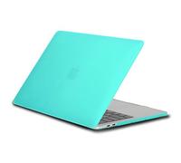 FINDING CASE Macbook Pro 15 inch A 1990/A 1707 Case 2018 2017 2016 Release,Plastic smooth soft touch Frosted matte Hard case shell cover for Newest Macbook Pro 15” with touch bar/touch ID Egg blue
