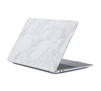 FINDING CASE NEW 2018 2019 Macbook Air A1932 Case 13-inch with Touch ID Retina Case - MacBook Air 13.3" Laptop Protective Rubberized Matte Hard Shell Case Cover (White marble)