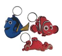 Finding Dory 3D Keychain 3 Assorted Characters 3 Pack - Multicolour