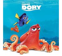 Finding Dory Dory, Nemo & Hank 40 x 40cm Canvas Prints, Polyester, Multi-Colour, 40x40x3.2 cm