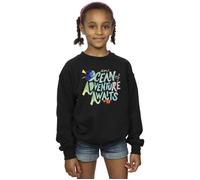 Finding Dory Girl's Ocean Adventure Sweatshirt in Black | Size: 3-4 Years Finding Dory Black 3-4 Years