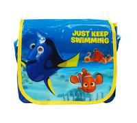 Finding Dory Just Keep Swimming Messenger Bag in Blue Finding Dory Blue One Size