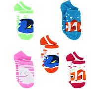 Finding Dory Nemo Girls 5 Pack Socks (6-8 Girls (Shoe: 10-4), Dory Nemo Bailey)