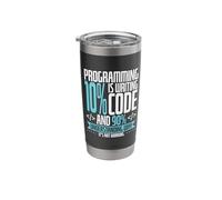 Finding Errors While Programming is Annoying Stainless Steel Insulated Tumbler