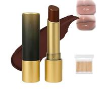 Finding Ferdinand Black Lip Balm, Hydrating Vegan Tinted Lip Balm with Chocolate Scent, Moisturizing & Smooth, Keep Lips Moisturized All Day Long, for All Skin Tones (Cold Brown)