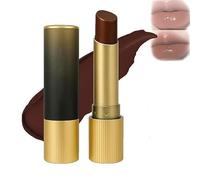 Finding ferdinand Black Lip Balm,Hydrating Vegan Tinted Lip Balm with Chocolate Scent,Nourishing And Hydrating,All Day Long,Buildable Berry Tint, For All Skin Tones (Cold brown)