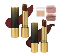 Finding Ferdinand Black Lip Balm,Hydrating Vegan Tinted Lip Balm with Chocolate Scent,Nourishing &Hydrating Lip Gloss,Buildable Berry Tint,Keeps Lips Moisturized All Day Long (Mixed)