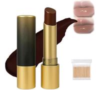 Finding Ferdinand Black Lip Balm,Hydrating Vegan Tinted Lip Balm with Chocolate Scent,Nourishing &Hydrating Lip Gloss,Buildable Berry Tint,Keeps Lips Moisturized All Day Long (Chocolate)