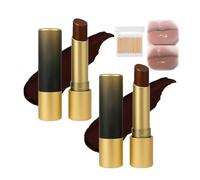 Finding Ferdinand Black Lip Balm,Hydrating Vegan Tinted Lip Balm with Chocolate Scent,Nourishing &Hydrating Lip Gloss,Buildable Berry Tint,Keeps Lips Moisturized All Day Long (Chocolate*2)