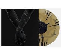 Finding God Before God Finds Me Trans. Beer + Gold Side A/B w/ Black + White Splatter