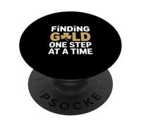 Finding Gold One Step At A Time Irish Clover PopSockets Adhesive PopGrip