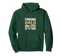 Finding Gold One Step At A Time Irish Clover Pullover Hoodie