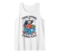 Finding Happiness in Dumpster Diving Junk Collector Tank Top