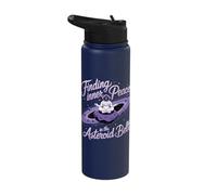 Finding Inner Peace in The Asteroid Belt Intergalactic Stainless Steel Insulated Water Bottle