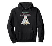 Finding Inner Peace With A One Year Old Stressed Parent Pullover Hoodie