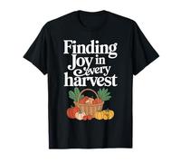 Finding Joy in Homesteading with Joyful Harvest Quotes T-Shirt