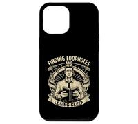 Finding Loopholes and Losing Sleep Law Student Case for iPhone 12 Pro Max