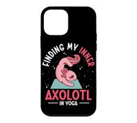 Finding My Inner Axolotl In Yoga Meditating Axolotls Case for iPhone 12 mini