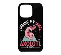 Finding My Inner Axolotl In Yoga Meditating Axolotls Case for iPhone 13 Pro