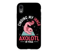 Finding My Inner Axolotl In Yoga Meditating Axolotls Case for iPhone XR