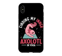 Finding My Inner Axolotl In Yoga Meditating Axolotls Case for iPhone XS Max