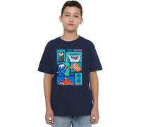 Finding Nemo Boy's Disney Pixar Nemo Friends T Shirt, Navy, 3-4 Years