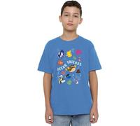 Finding Nemo Boy's Disney Pixar Ocean Friends T Shirt, Sapphire, 3-4 anni
