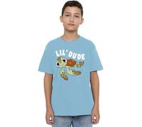 Finding Nemo Boy's Disney Pixar Squirt Lil Dude T Shirt, Sky Blue, 7-8 anni