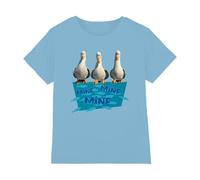 Finding Nemo Boys Mine Unisex Kids T-Shirt, Light Blue, 5-6 Years UK