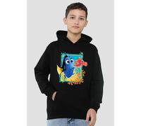 Finding Nemo Dory Nemo Youth Kids Pull-Over Hoodie, Black Disney Black 12-13 Years