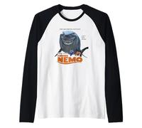 Finding Nemo Fish Are Friends Not Food Raglan Baseball Tee