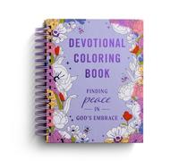 Finding Peace in God's Embrace: Devotional Coloring Book by Dayspring Spiral Boo