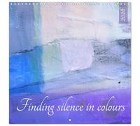 Finding silence in colours (Wall Calendar 2026 12" x 24" / 30 x 60 cm (open)) CALVENDO 12 Month Wall Calendar
