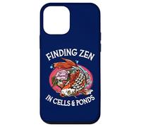 Finding Zen In Cells & Ponds Funny Cytology Case for iPhone 12 mini
