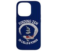Finding Zen In Cells & Ponds Funny Cytology Case for iPhone 14 Pro