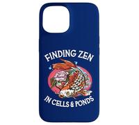 Finding Zen In Cells & Ponds Funny Cytology Case for iPhone 15