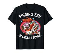 Finding Zen in Cells & Ponds Funny Cytology T-Shirt
