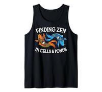 Finding Zen in Cells & Ponds Funny Cytology Tank Top